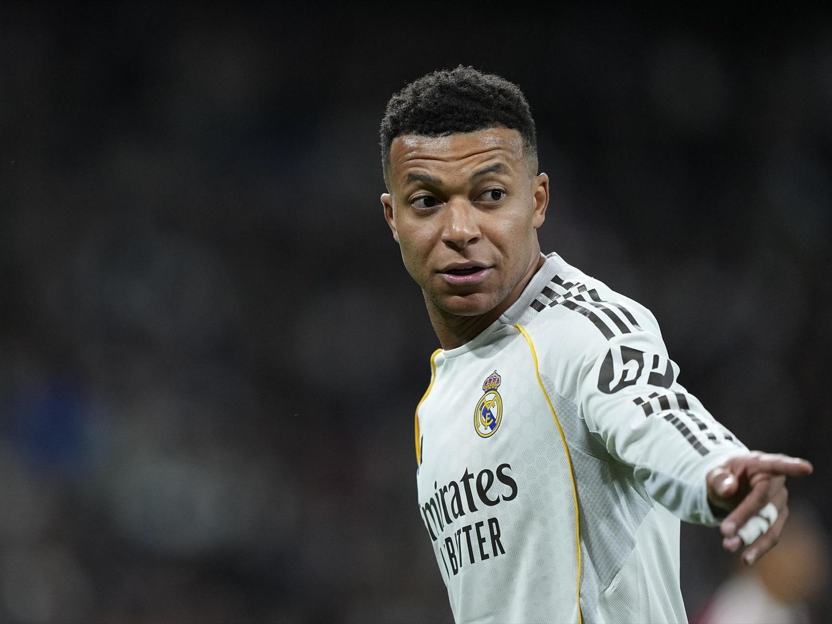 Kylian Mbappé, con el Real Madrid