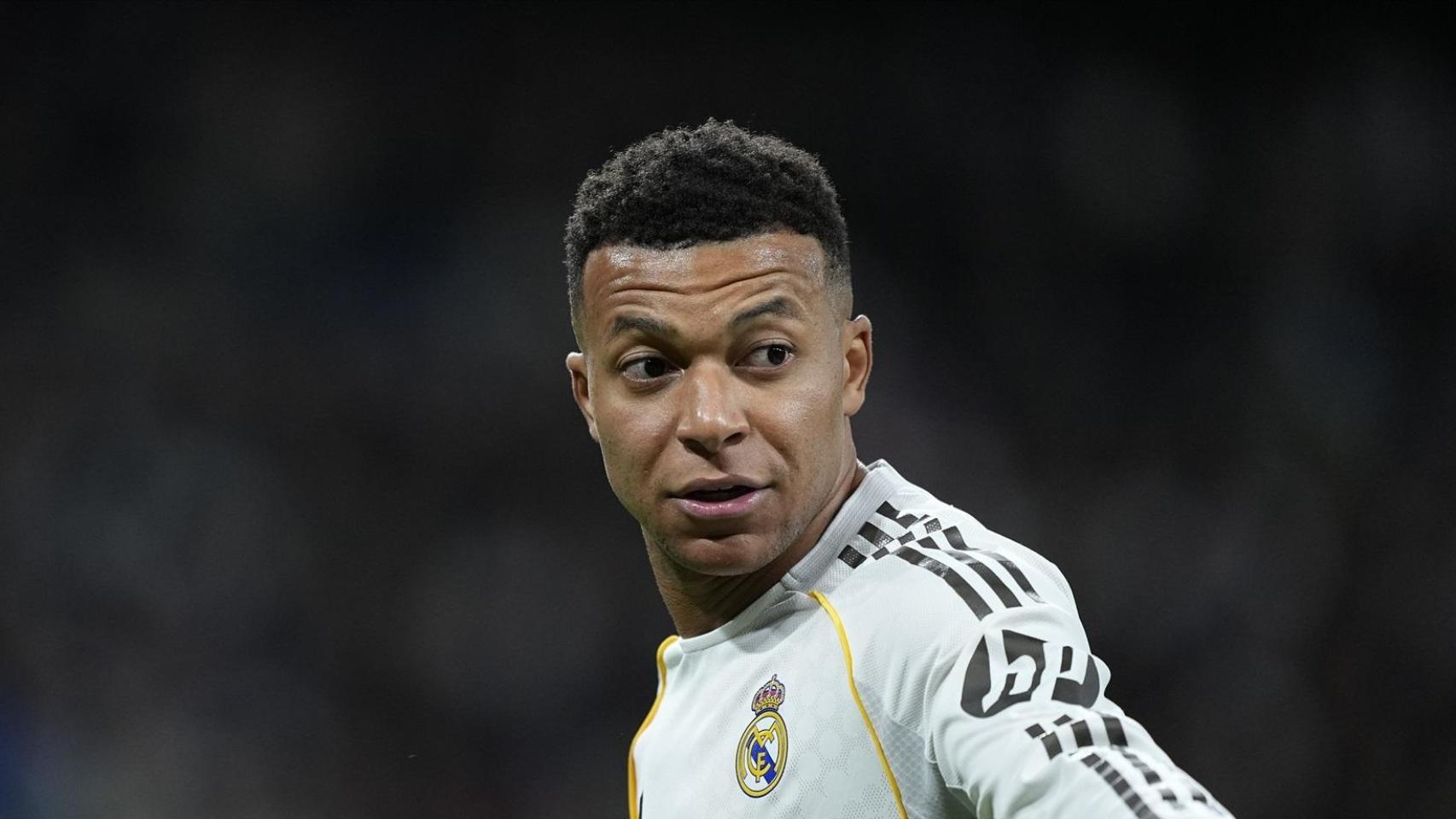 Kylian Mbappé, con el Real Madrid