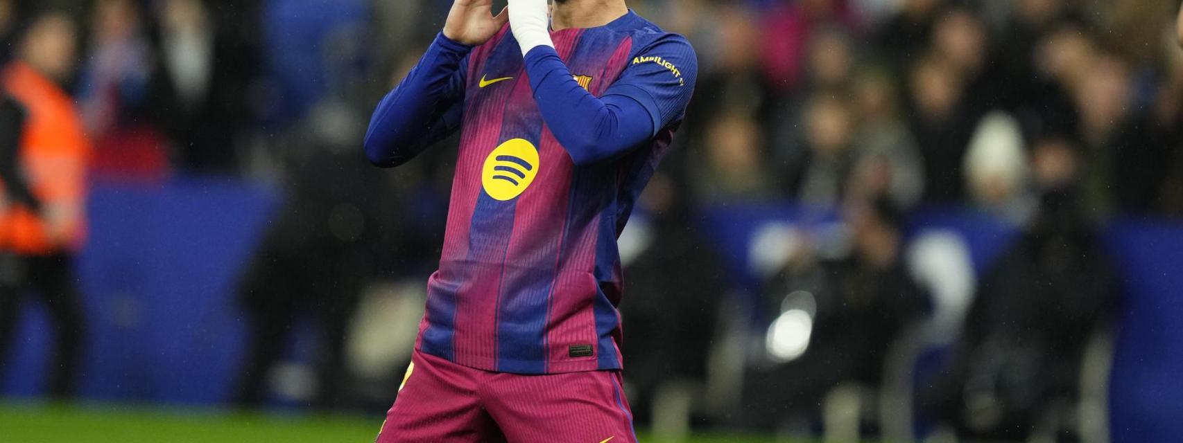 Ferran Torres, con el FC Barcelona