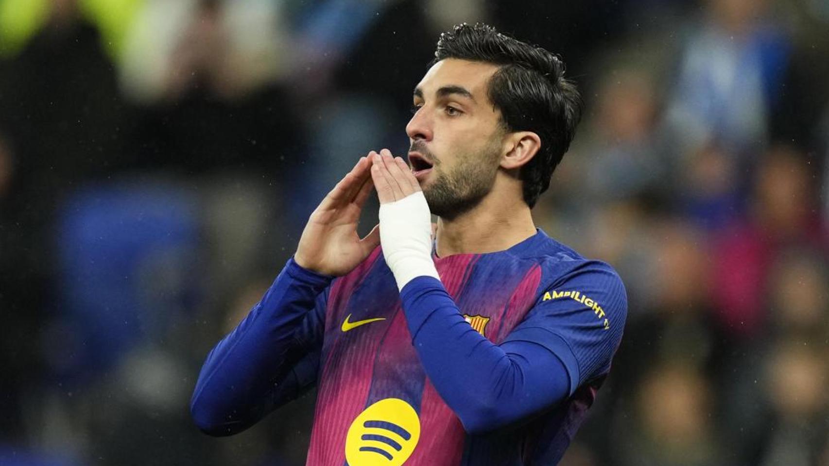 Ferran Torres, con el FC Barcelona