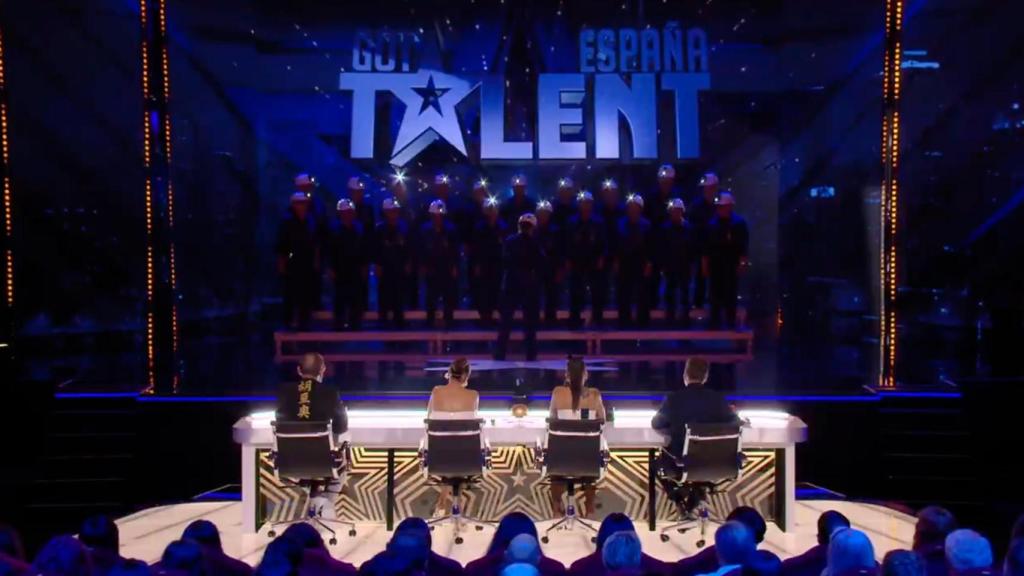 Coro de mineros asturianos en 'Got Talent'.