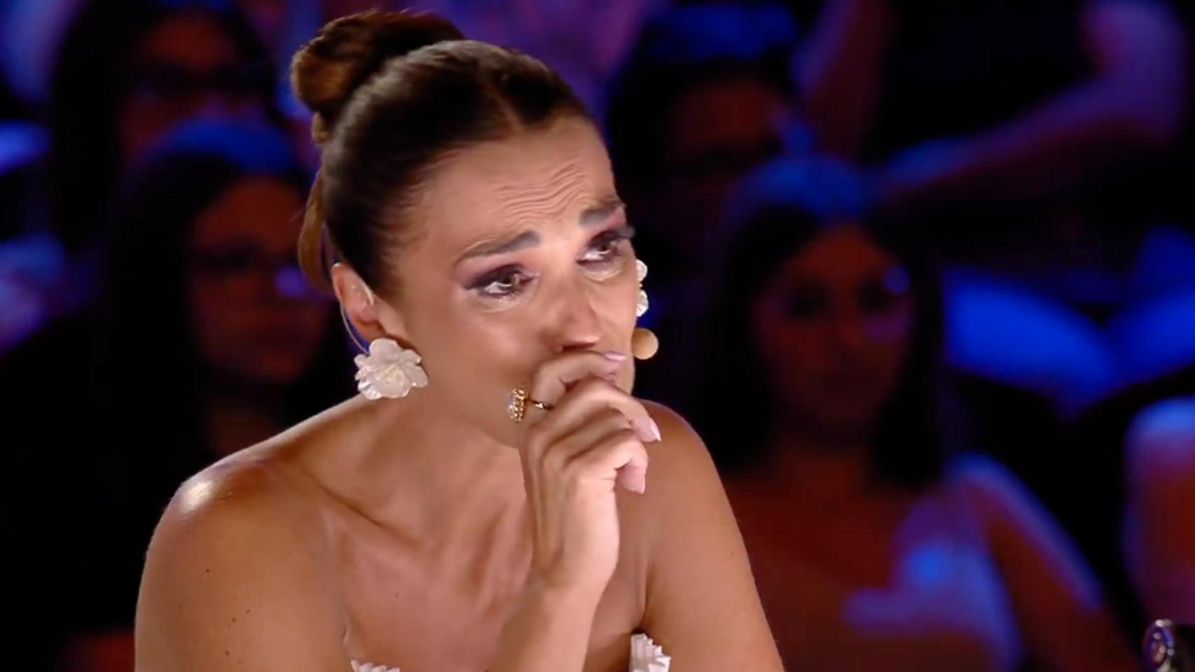 Paula Echevarría en 'Got Talent'.