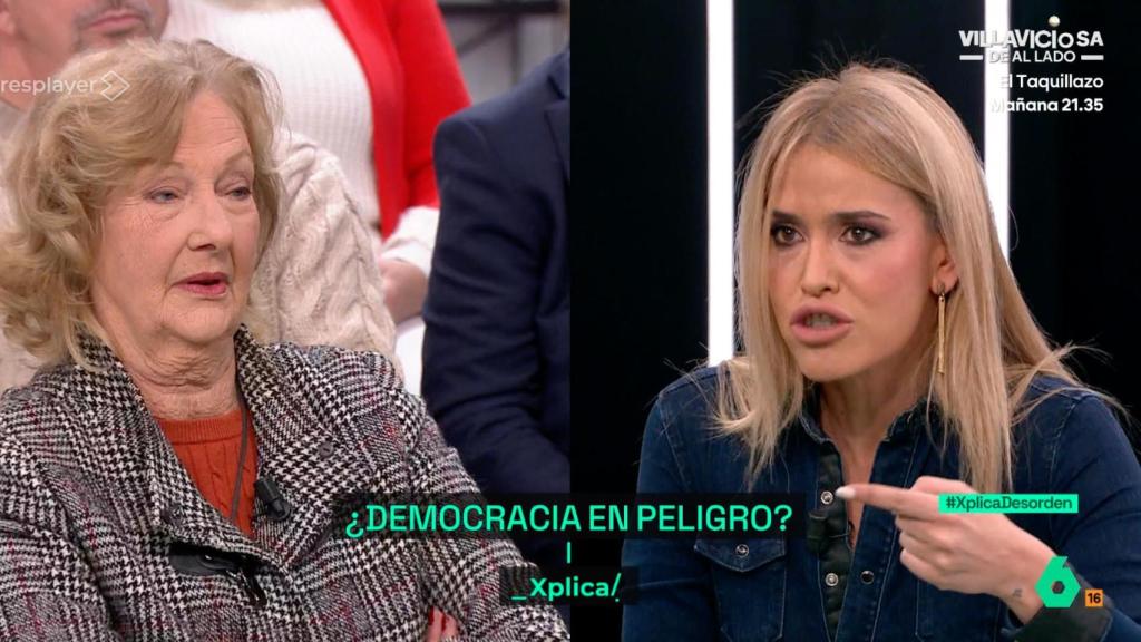 Lucrecia Aldao y Afra Blanco en 'laSexta Xplica'.