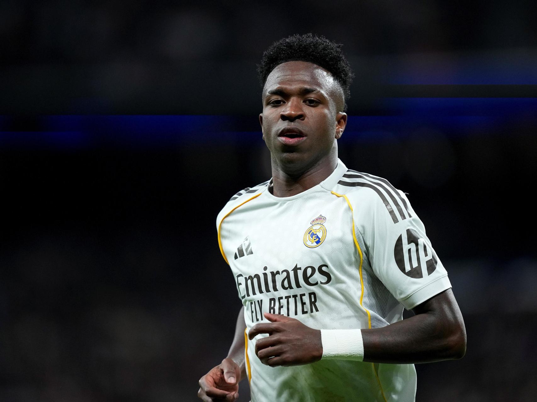 Vinicius Jr durante su último partido