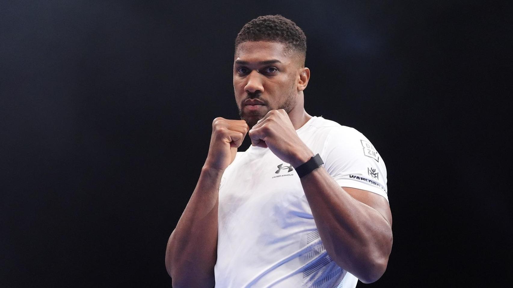 Anthony Joshua, en una imagen de archivo
