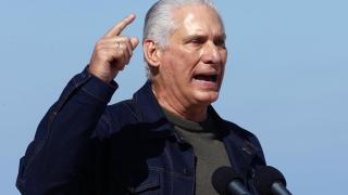 El presidente de Cuba, Miguel Diaz-Canel