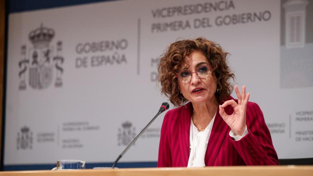 Imagen de María Jesús Montero, ministra de Hacienda.