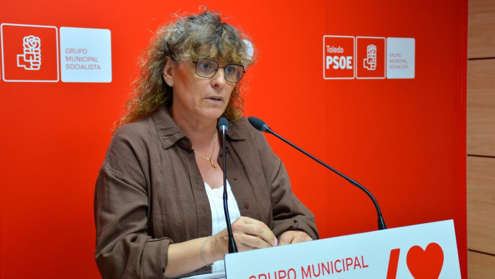 Ana Abellán, concejal del PSOE de Toledo.