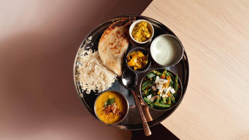 Uno de los platos variados de Ma Khin.