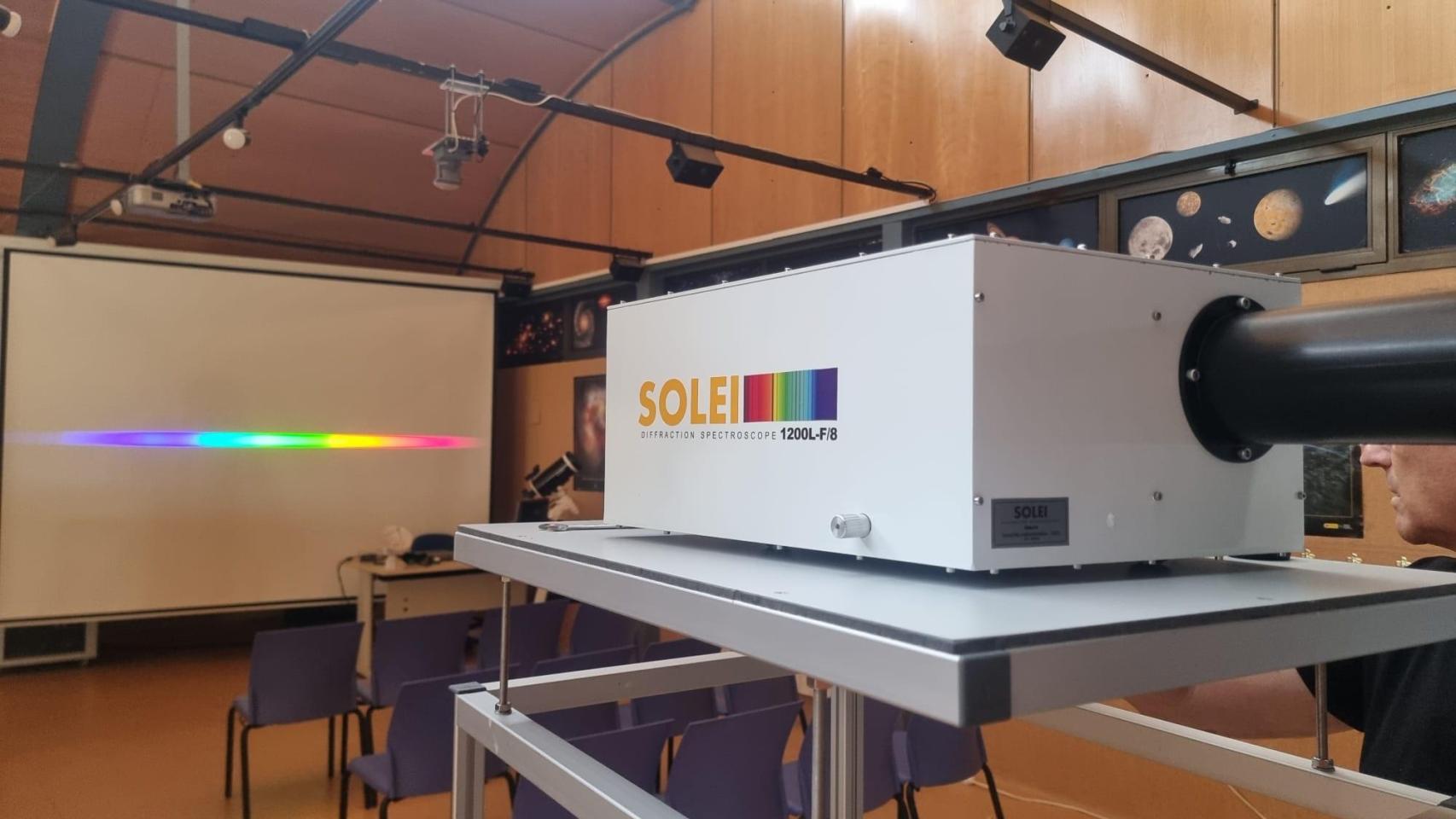 Espectroscopio Solei.