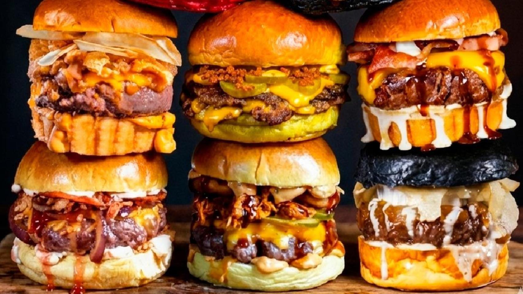 Hamburguesas Mai Tai.