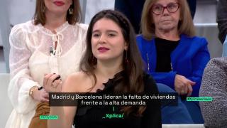 Miriam, socióloga, en LaSexta Xplica.