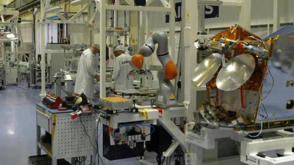 Producción de los satélites OneWeb