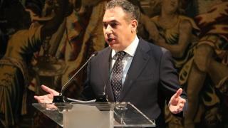 Benito Tesier, en la Asamblea Electoral de CEOE-Aragón