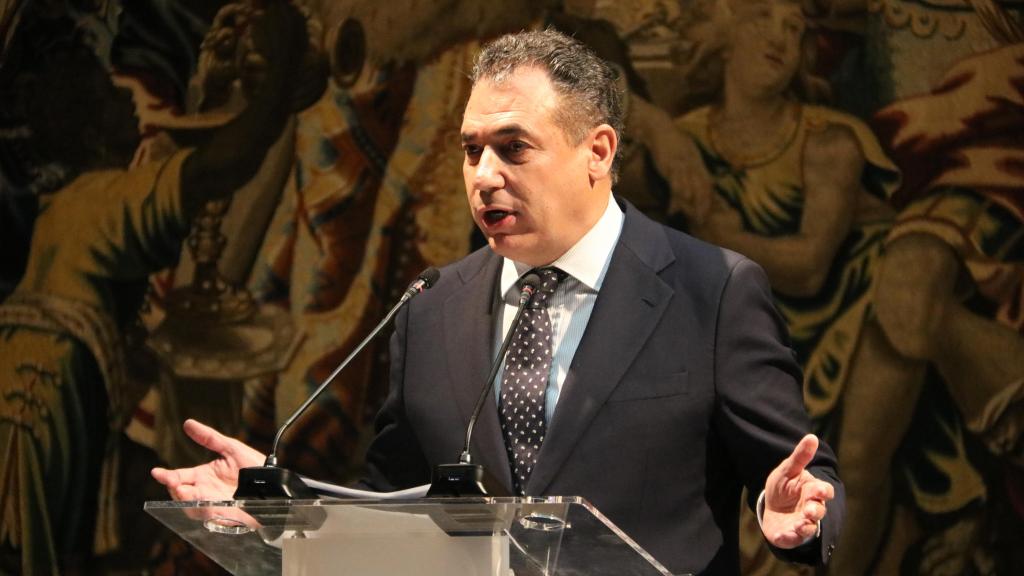 Benito Tesier, en la Asamblea Electoral de CEOE-Aragón