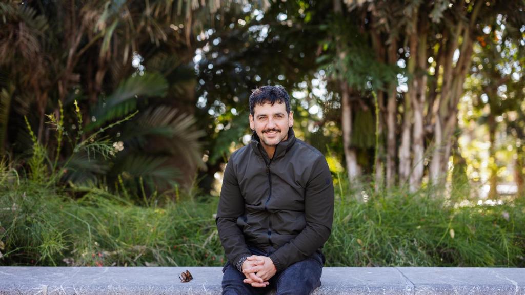 Fran Perea posa para EL ESPAÑOL de Málaga.