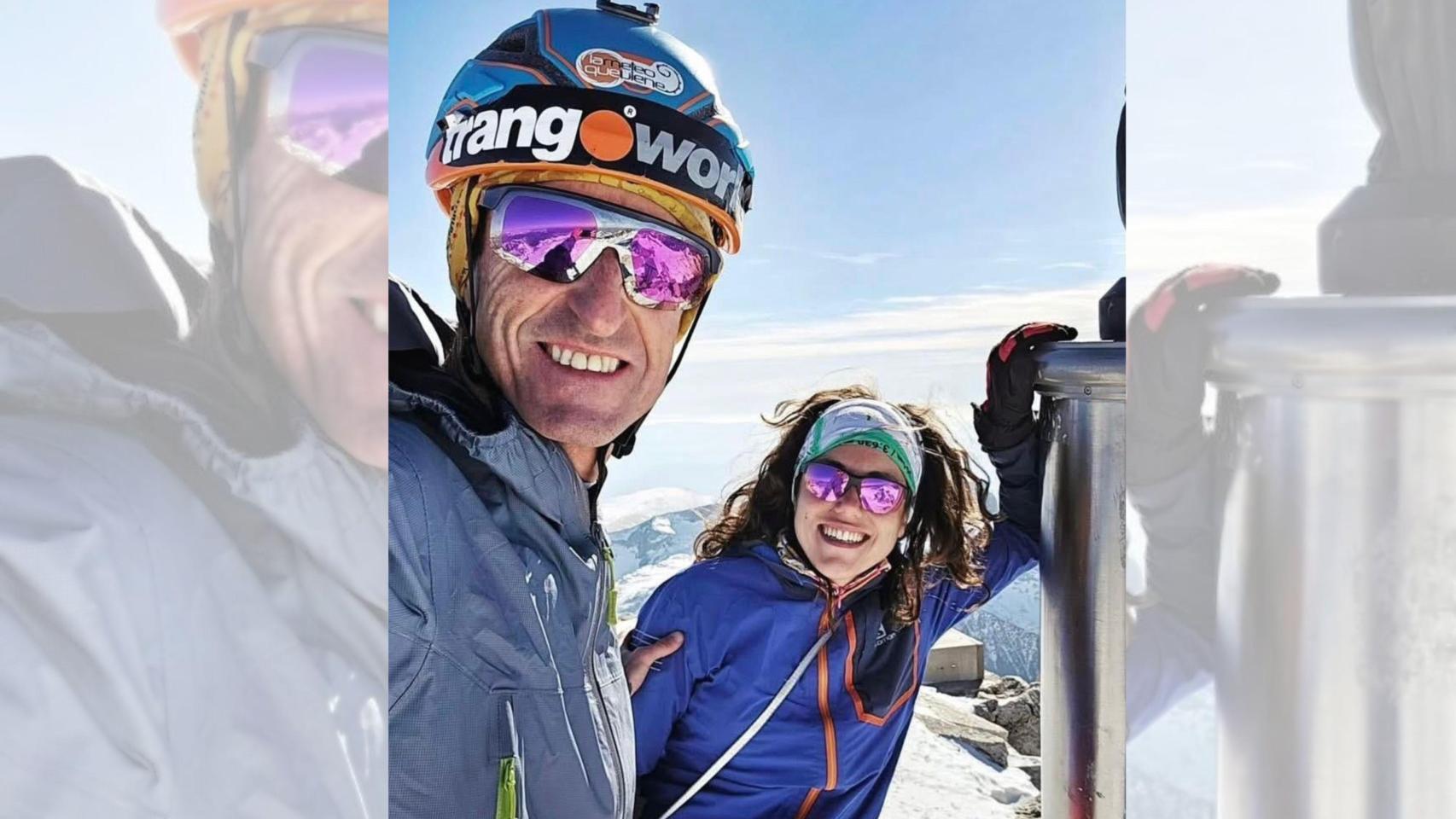 Jorge García Dihinx y Natalia Román.