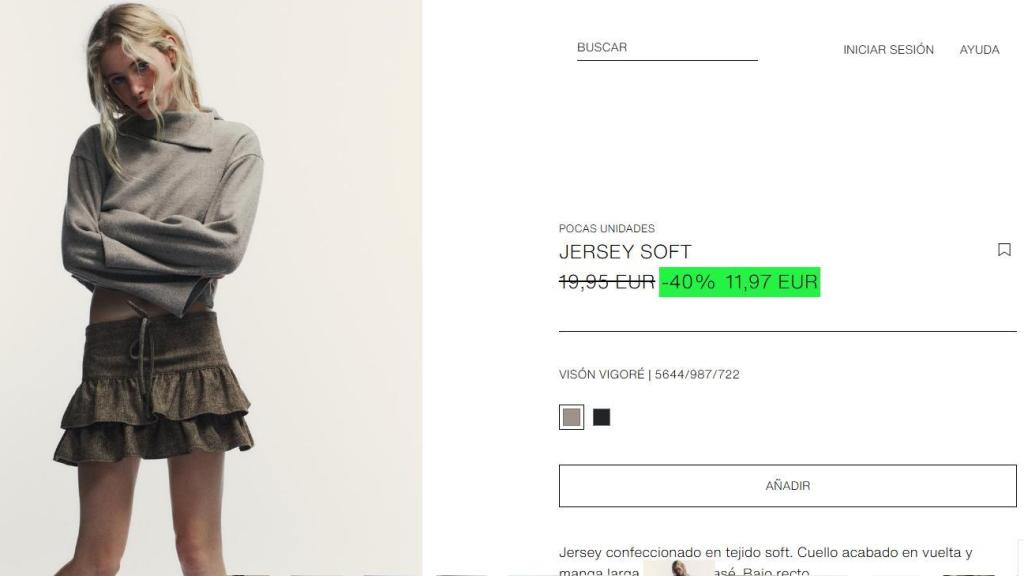 Jersey soft. Ref. 5644/987/722