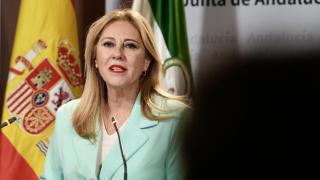la portavoz del Gobierno andaluz, Carolina España.