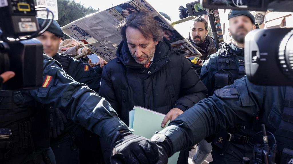 Cuenca, en el momento en el que ha sido agredido. Rober Solsona / EP