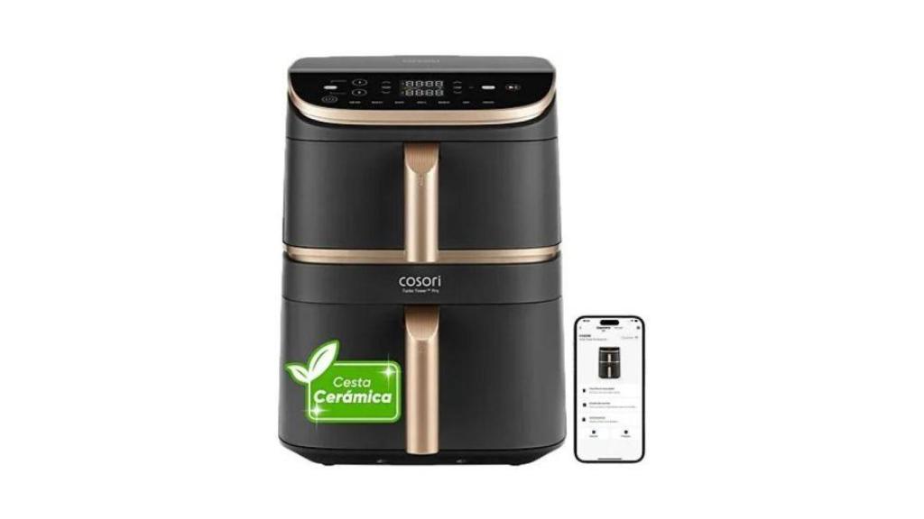 Freidora de aire Cosori Turbo Tower Pro Smart Chef Edition