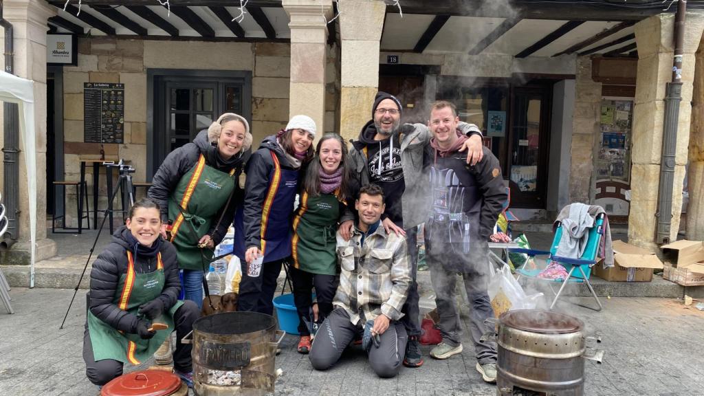 Concursantes de las ollas ferroviarias de Cervera