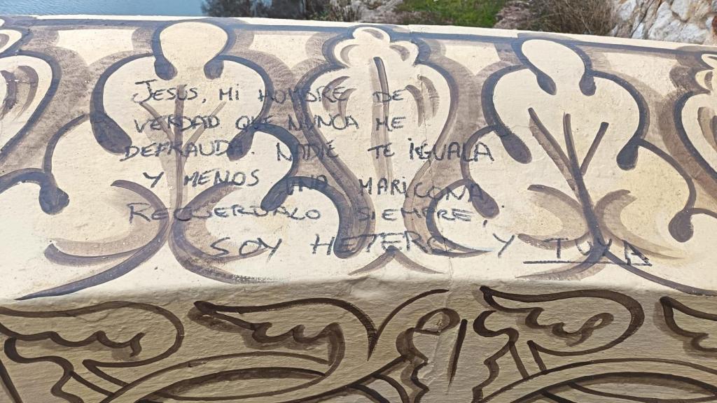 Vandalismo en el mural dedicado a Federico García Lorca en Zamora