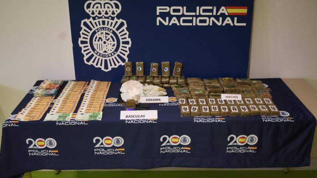 Droga intervenida. Foto: Policía Nacional.