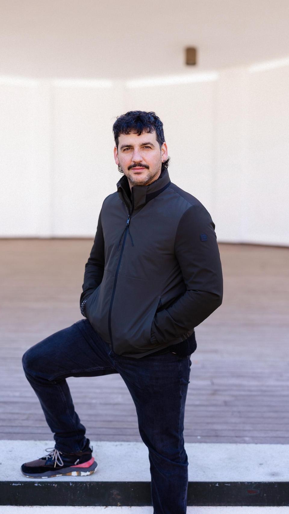 Fran Perea posa para EL ESPAÑOL de Málaga.