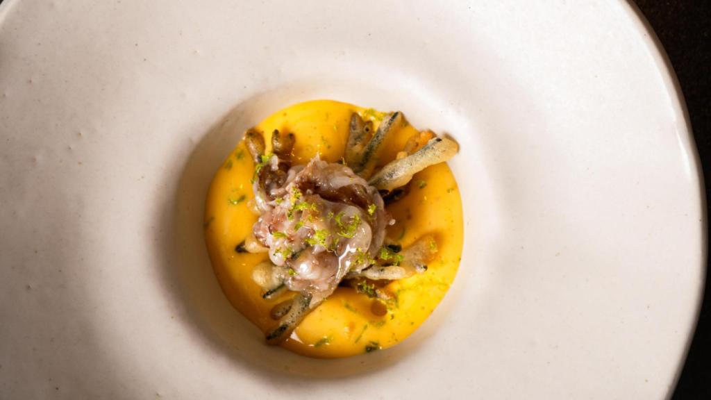 Uno de los platos del menú de Palodú.