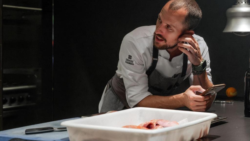 Diego Aguilar, el chef de Palodú, restaurante estrella Michelin.