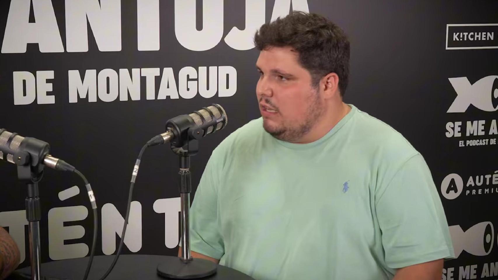 El chef Juanjo Mesa durante la entrevista en el podcast Se me Antoja by Montagud