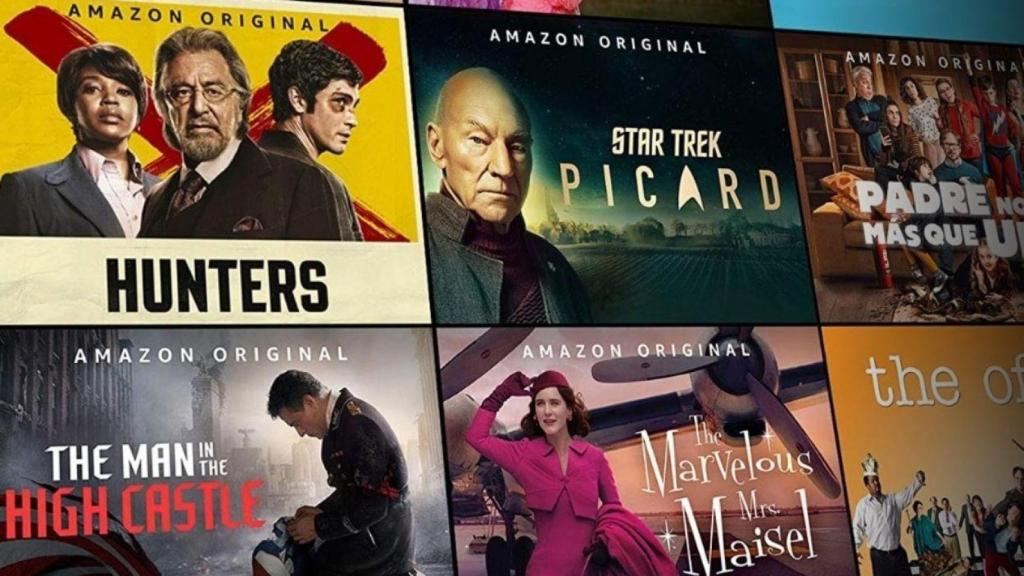 Imagen de la interfaz de la plataforma de Prime Video.