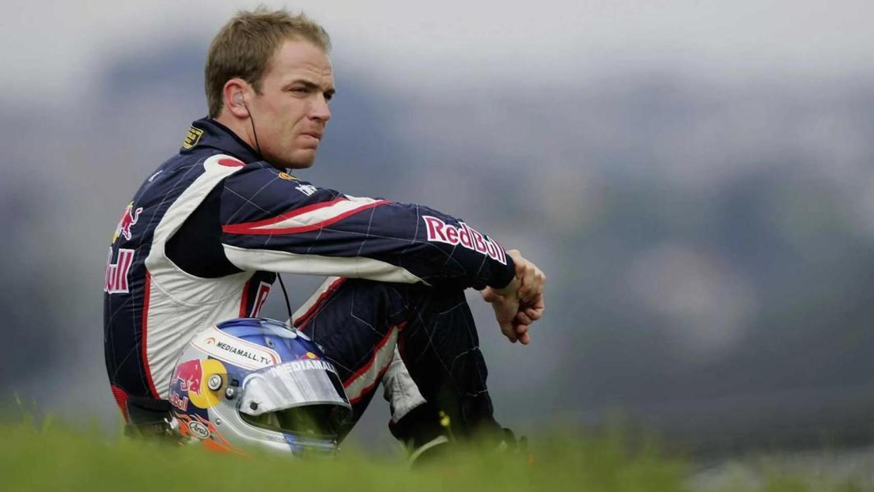 Robert Doornbos, durante su etapa en la escudería Red Bull.