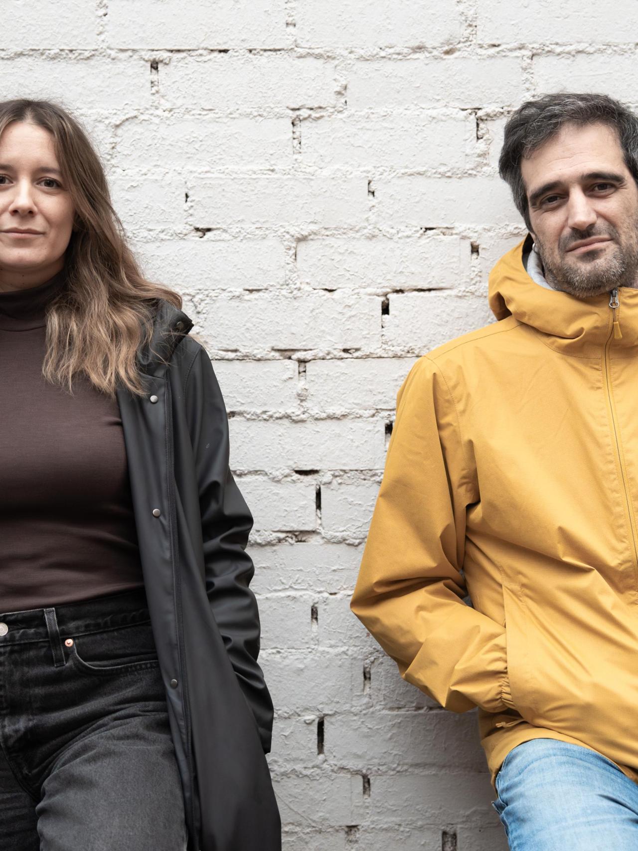 Nina y Paco López antes de la entrevista con EL ESPAÑOL.