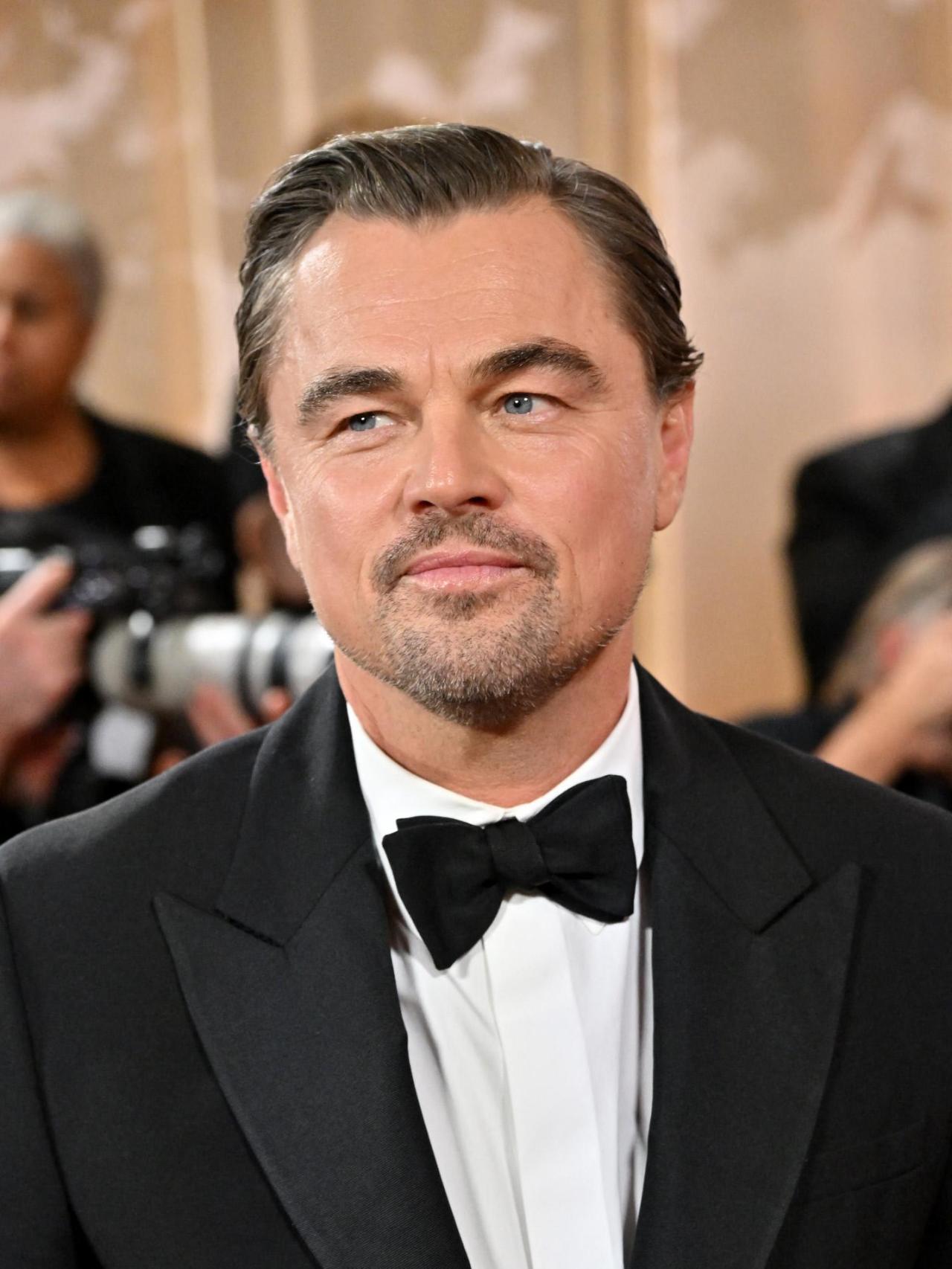 Leonardo DiCaprio en la gala de los Globos de Oro 2026.
