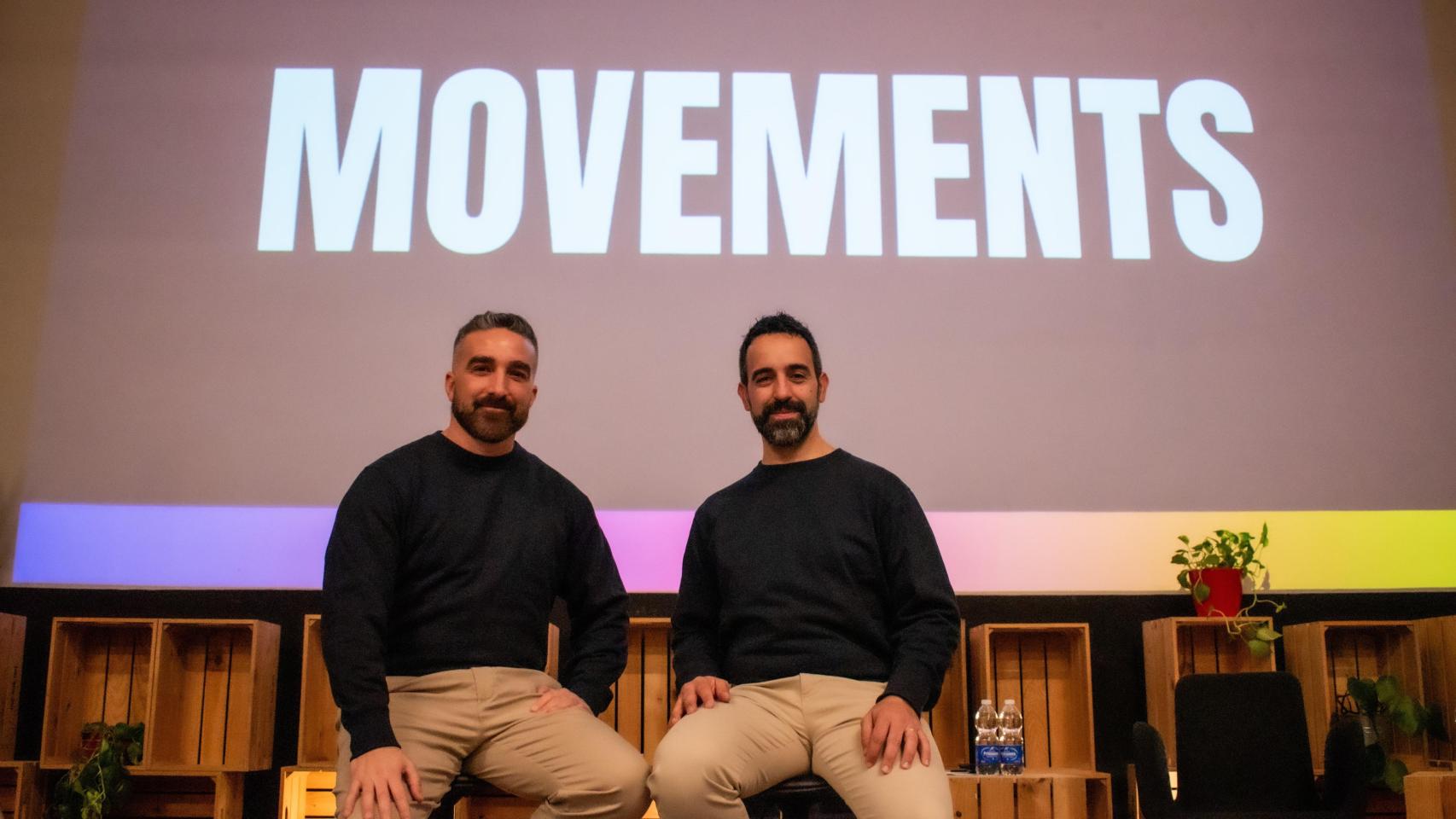 Los cofundadores de Movements, Francisco Polo y Oriol Cardona.