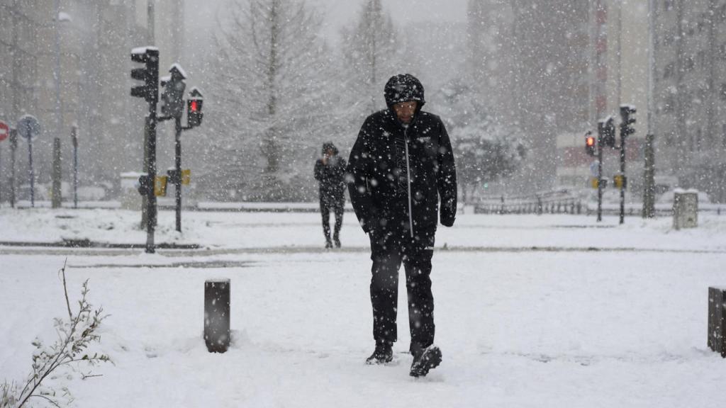 Borrasca Francis en Vitoria.