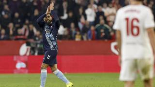Borja Iglesias, en el Sánchez Pizjuán