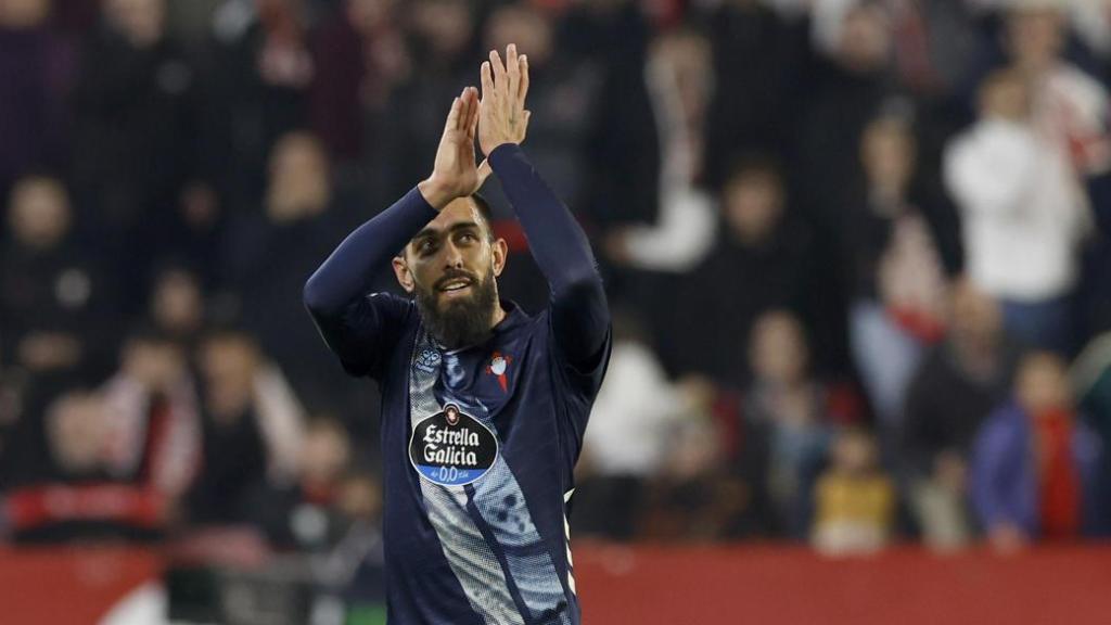 Borja Iglesias, en el Sánchez Pizjuán