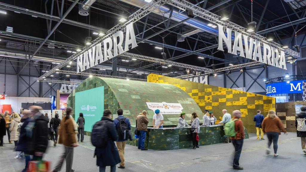 Imagen del stand de Navarra en Fitur.