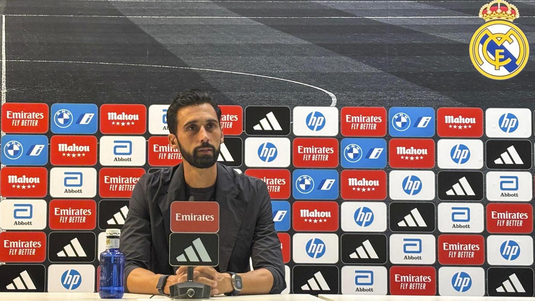 Álvaro Arbeloa, nuevo entrenador del Real Madrid.