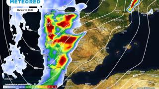 El frente que entra por Galicia se extenderá hacia otras regiones del oeste peninsular.