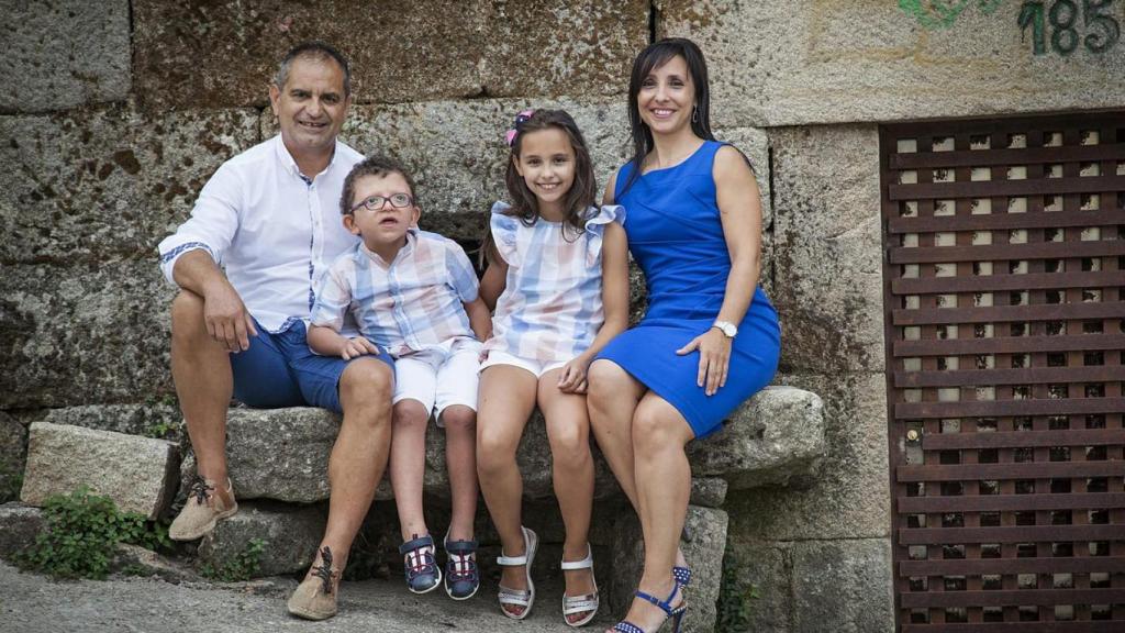 José Luis, Sonia y sus hijos