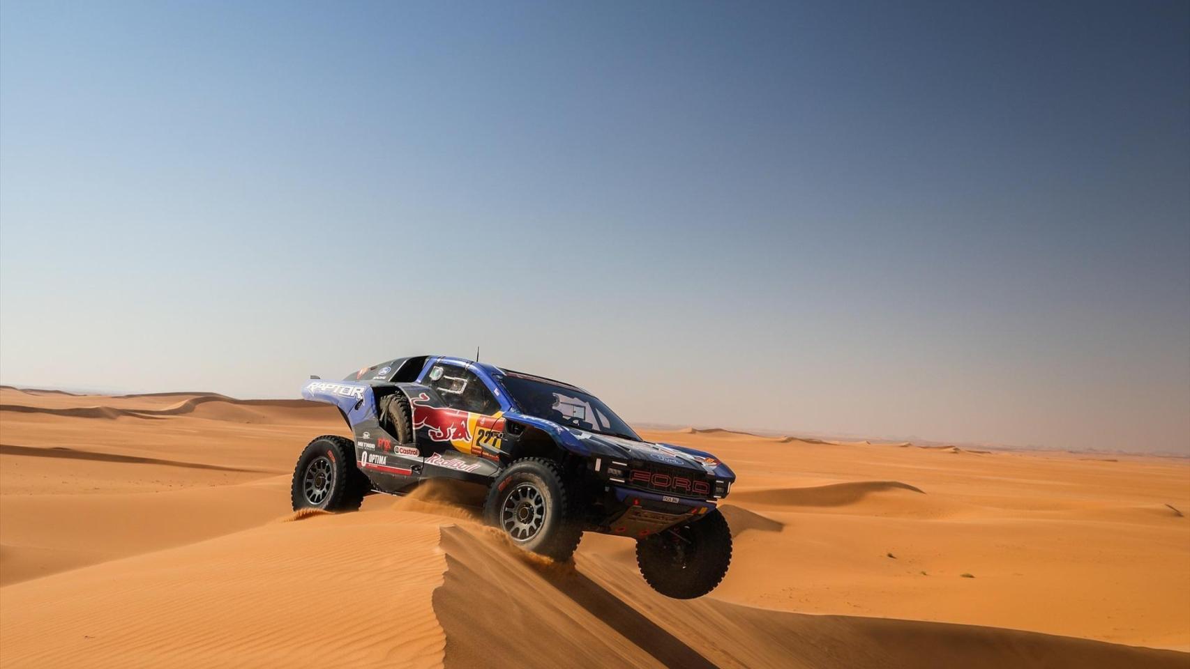 Nani Roma, durante el Dakar 2026