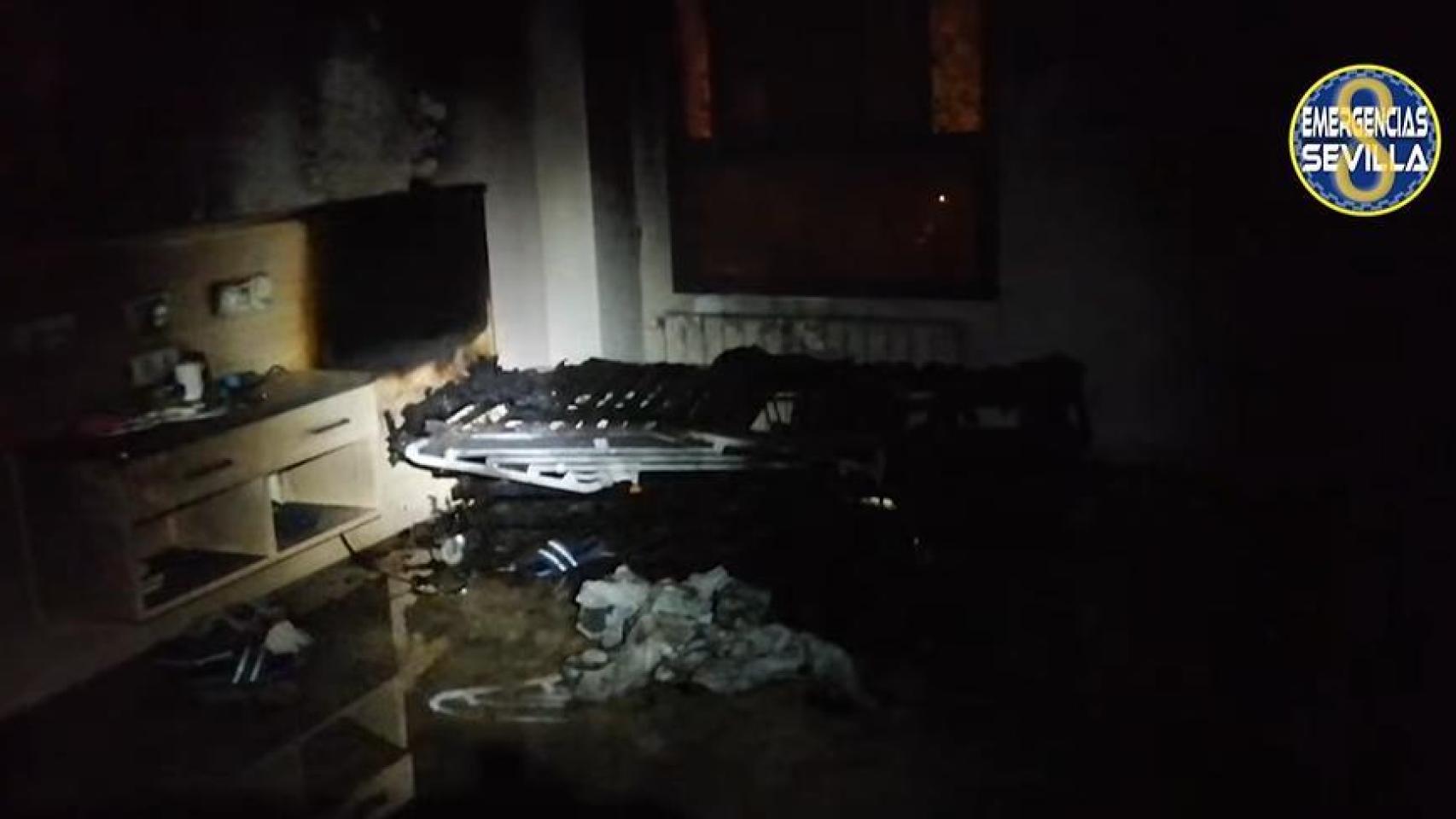 Imagen de la habitación de la residencia.