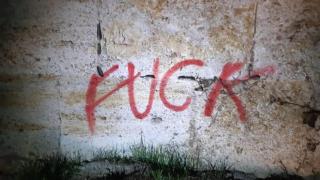 Pintadas realizadas por los menores en Zamora