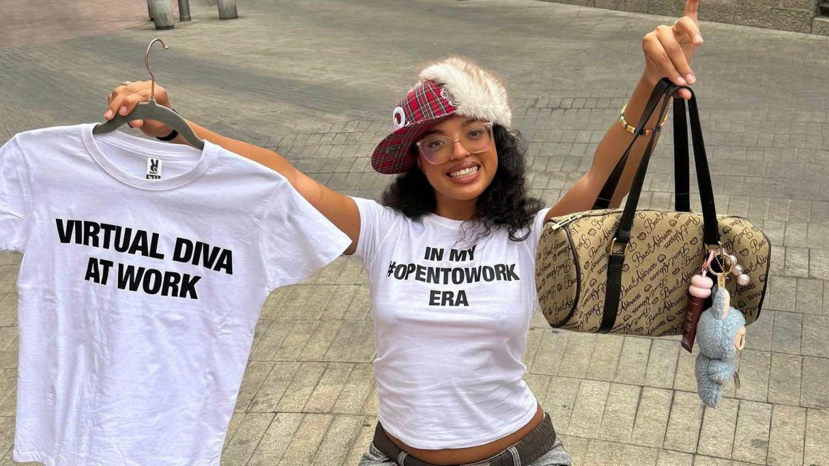 Mafer en una foto de sus redes sociales (@virtual.diva)