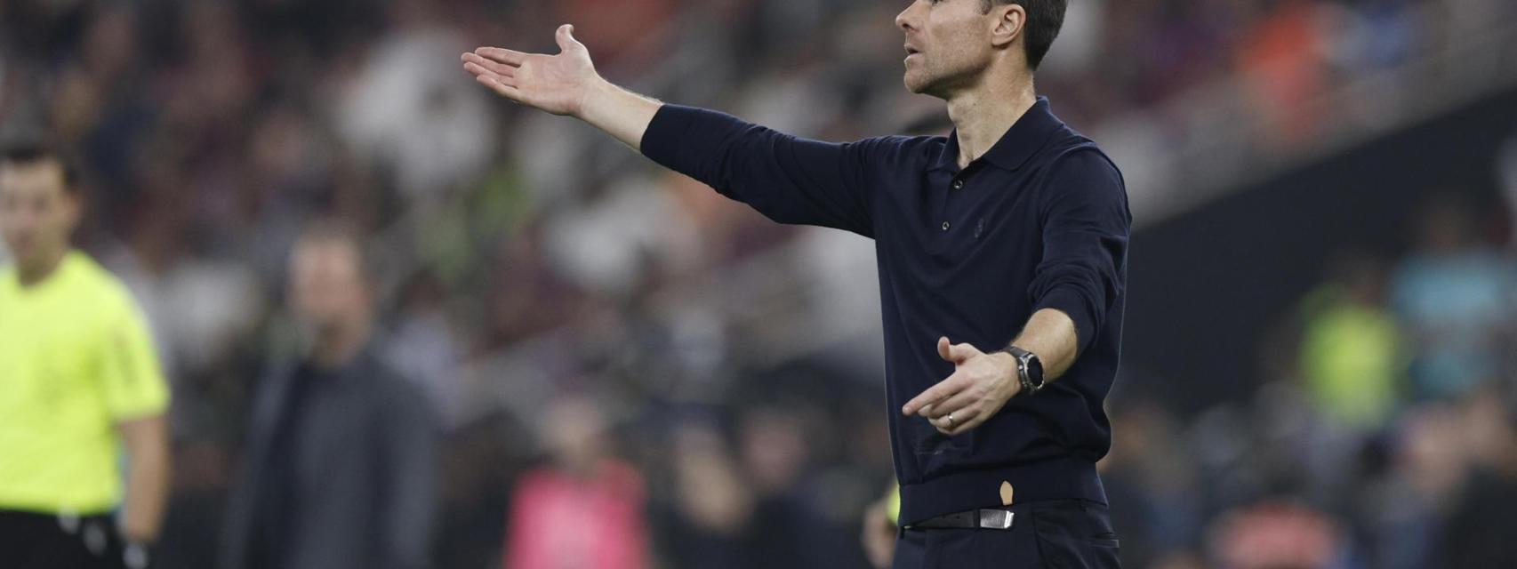 Xabi Alonso, en la final de la Supercopa de España