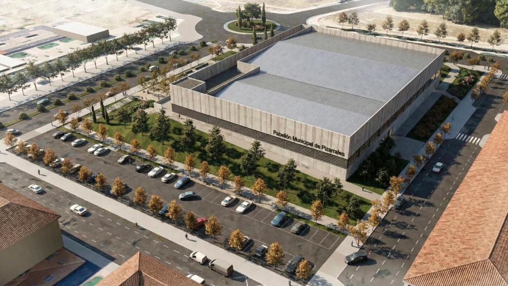 Nuevo pabellón polideportivo de Pizarrales